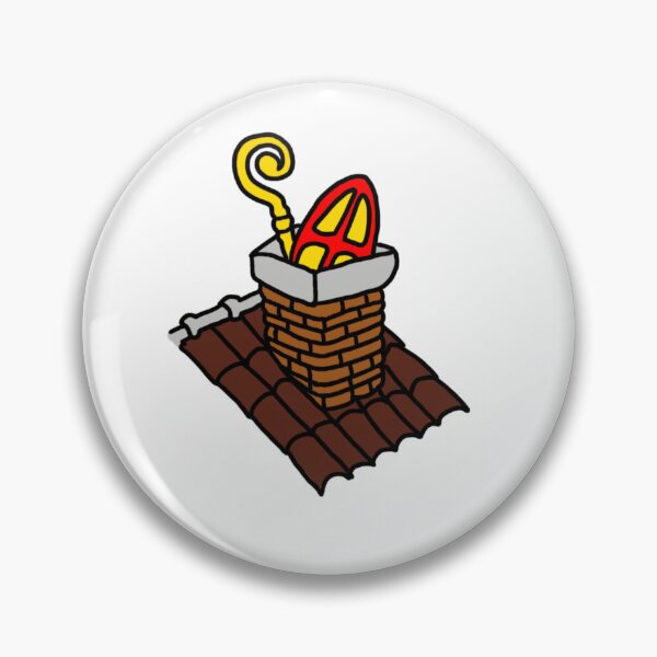 Item preview, Sint in de schoorsteen  designed and sold by Krissys-Art.
