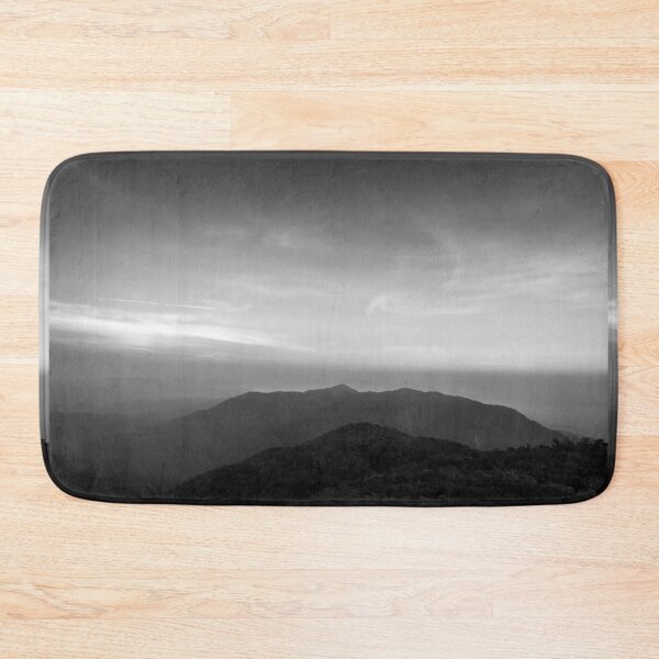 Item preview, Black and white mountains abstract art designed and sold by reka88.
