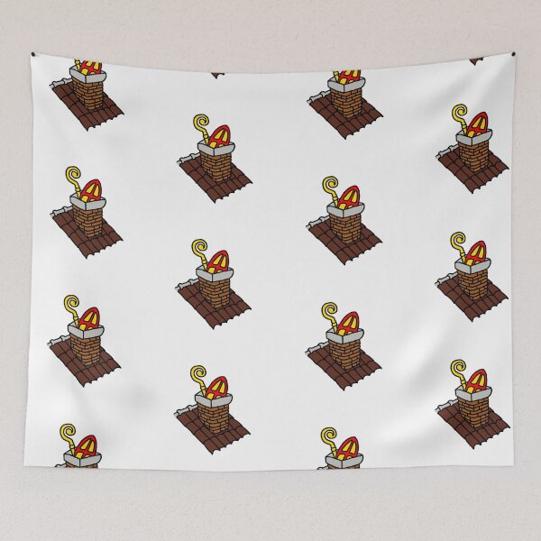 Item preview, Sint in de schoorsteen  designed and sold by Krissys-Art.