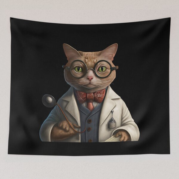 Item preview, Dr. Cat designed and sold by AnimalArtPhotos.