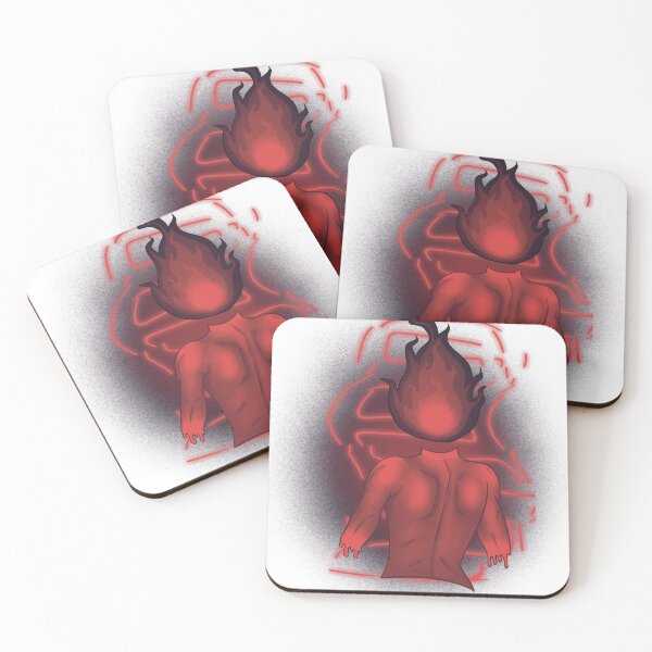 Item preview, Flame ghost designed and sold by Little Crows Trinkets.