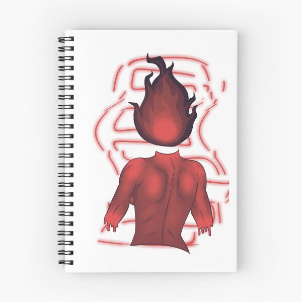 Item preview, Flame ghost designed and sold by Little Crows Trinkets.