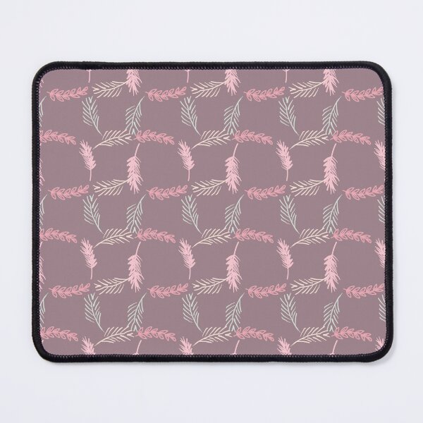 Item preview, Your quest of best leaf pattern is over, fall in love with these lovely prints of PINK PATTERN SERIES. designed and sold by qalakaar.