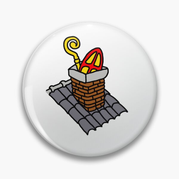 Item preview, Sint in de schoorsteen  designed and sold by Krissys-Art.