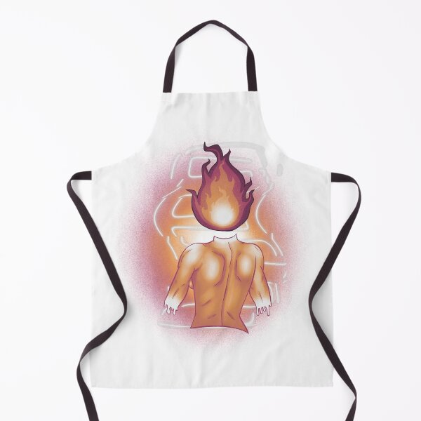 Item preview, Flame ghost designed and sold by Little Crows Trinkets.