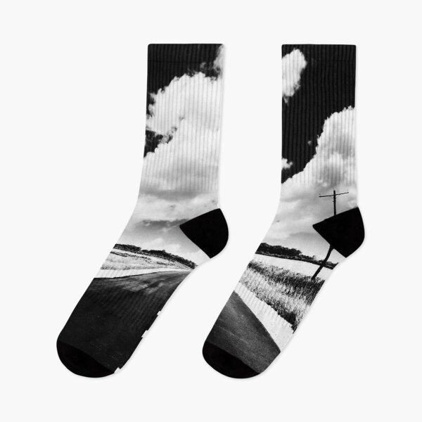 Item preview, Black and white road designed and sold by reka88.