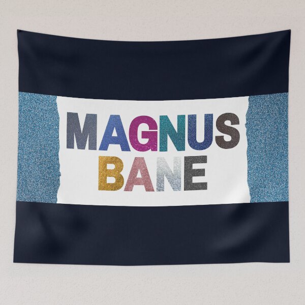 Item preview, Glittery Magnus Bane designed and sold by BeCreativeArts.
