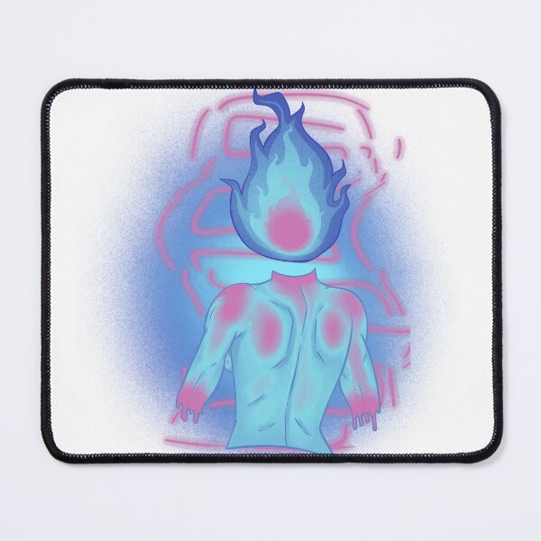 Item preview, Flame ghost designed and sold by Little Crows Trinkets.