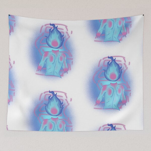 Item preview, Flame ghost designed and sold by Little Crows Trinkets.