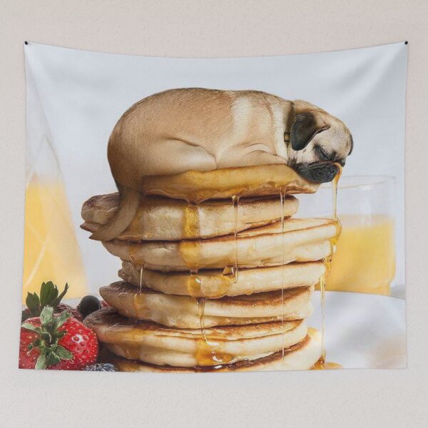 Item preview, Pug Pancakes designed and sold by toppopin.