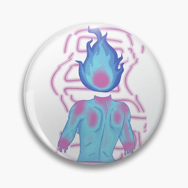 Item preview, Copy of Flame ghost designed and sold by Little Crows Trinkets.