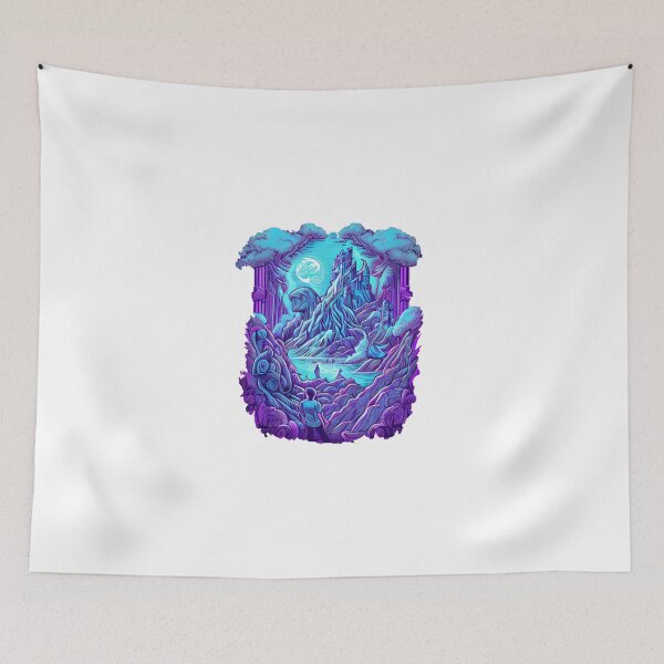 Item preview,  abstract flowers scene , Design New Tesco pudsey bear nature, trees, mountains, sitting, designed and sold by adee1122.