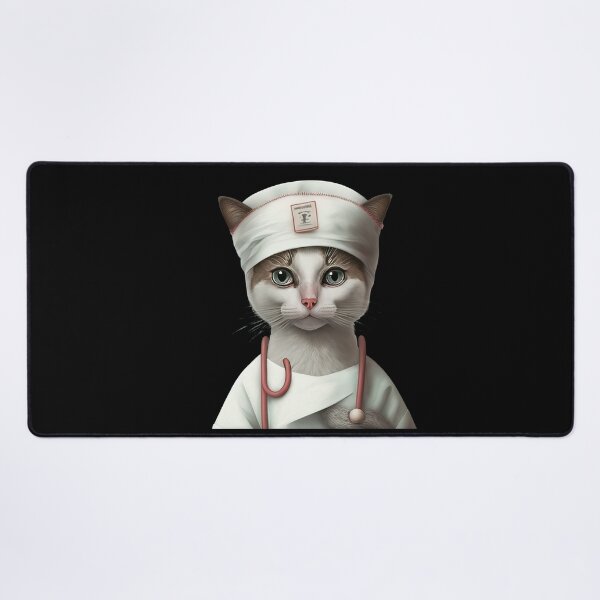 Item preview, Cat nurse designed and sold by AnimalArtPhotos.