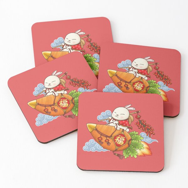 Artikelvorschau, CNY Jahr des Kaninchens Fat Rabbit Flying Carrot entworfen und verkauft von Takeda-art.