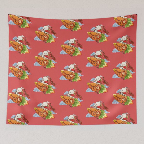 Item preview, CNY Año del Conejo Conejo Gordo Zanahoria Voladora designed and sold by Takeda-art.