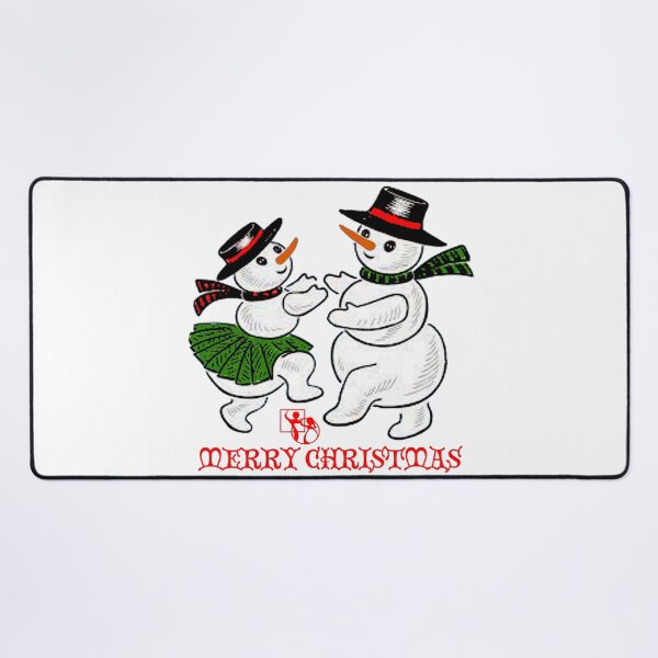 Item preview, Christmas Snow Couple designed and sold by Square Dancing Gifts & Merchandise.