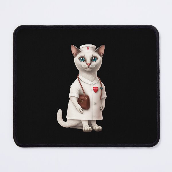 Item preview, Cat nurse designed and sold by AnimalArtPhotos.