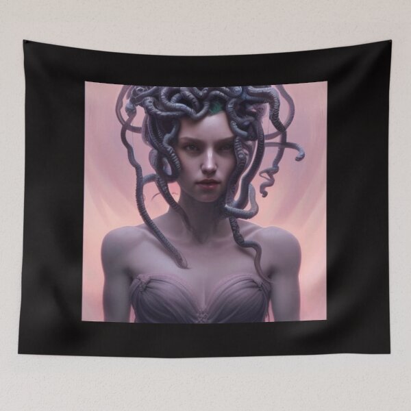 Item preview, portrait of medusa designed and sold by pat227jc.