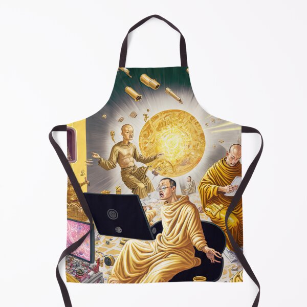 Item preview, Monks in space  designed and sold by osssoconcept.