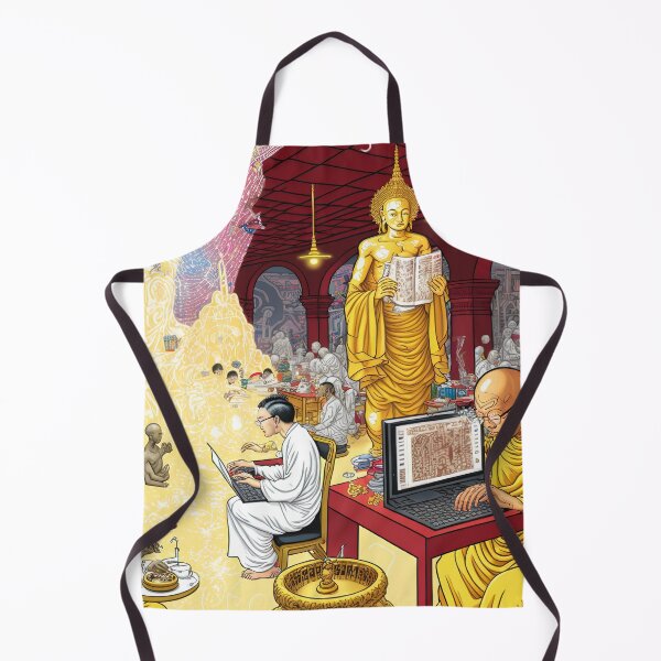 Item preview, Monks in space  designed and sold by osssoconcept.