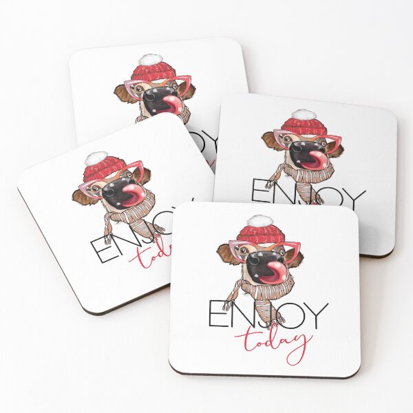 Item preview, Enjoy Today Dog Style Slogan, Christmas Gift designed and sold by wescor5000.