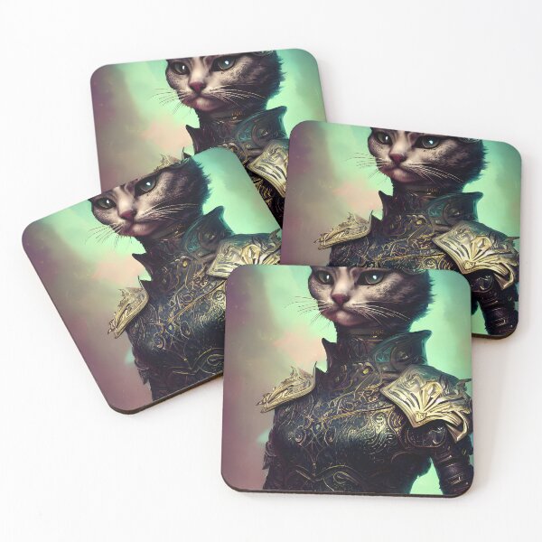 Item preview, cat knight #7 designed and sold by supeart.