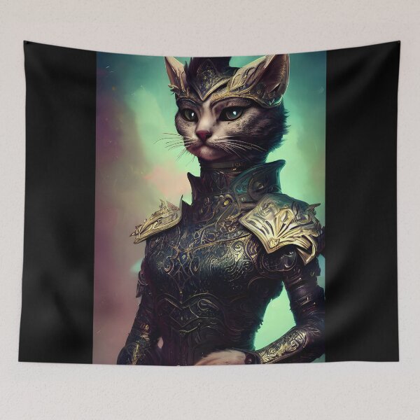 Item preview, cat knight #7 designed and sold by supeart.