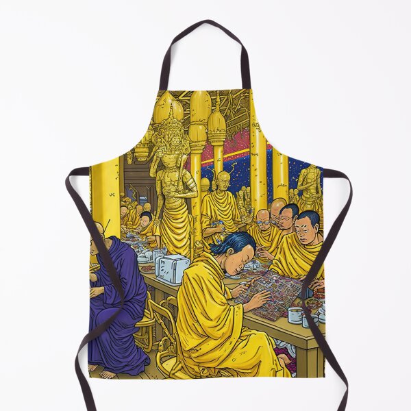 Item preview, Monks in space designed and sold by osssoconcept.