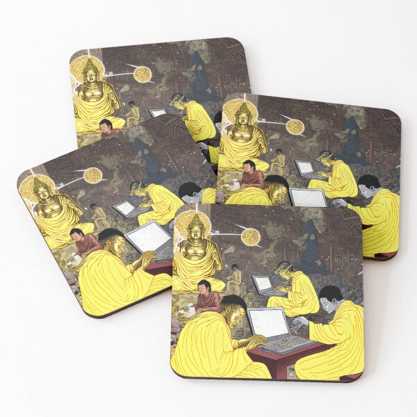 Item preview, Monks in space designed and sold by osssoconcept.