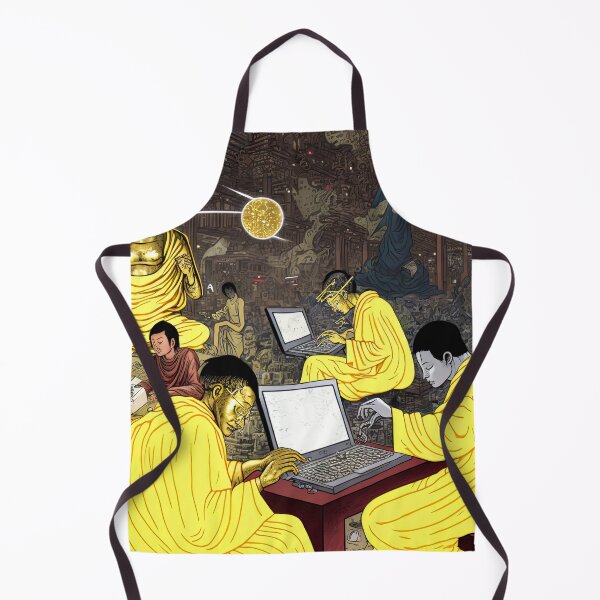 Item preview, Monks in space designed and sold by osssoconcept.
