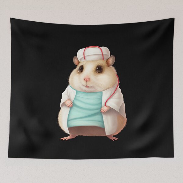 Item preview, Nurse hamster designed and sold by AnimalArtPhotos.