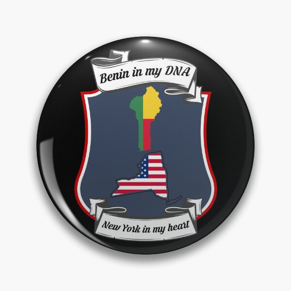 Item preview, Benin in my DNA, New York in my heart Heritage designed and sold by Tony ⭐⭐⭐⭐⭐.