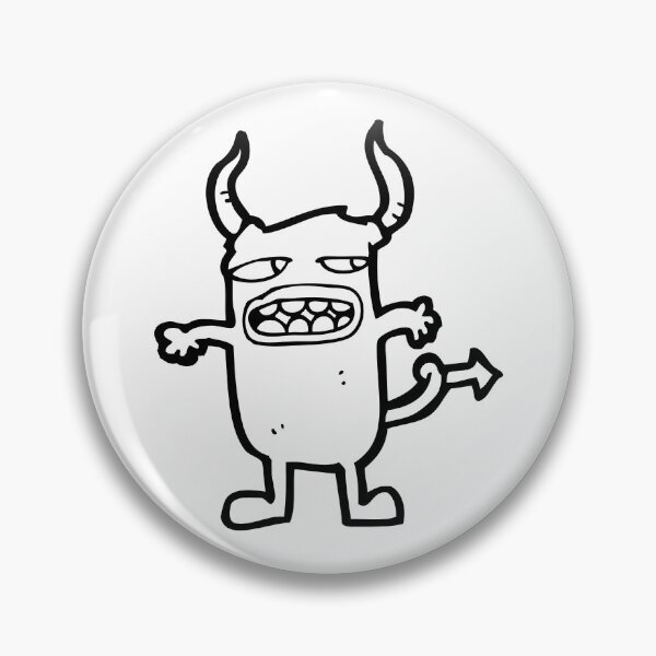 Item preview, Devil Monster from space designed and sold by CheckRaiseWares.