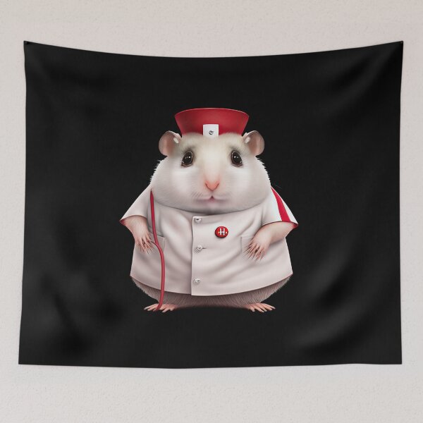 Item preview, Hamster nursing designed and sold by AnimalArtPhotos.