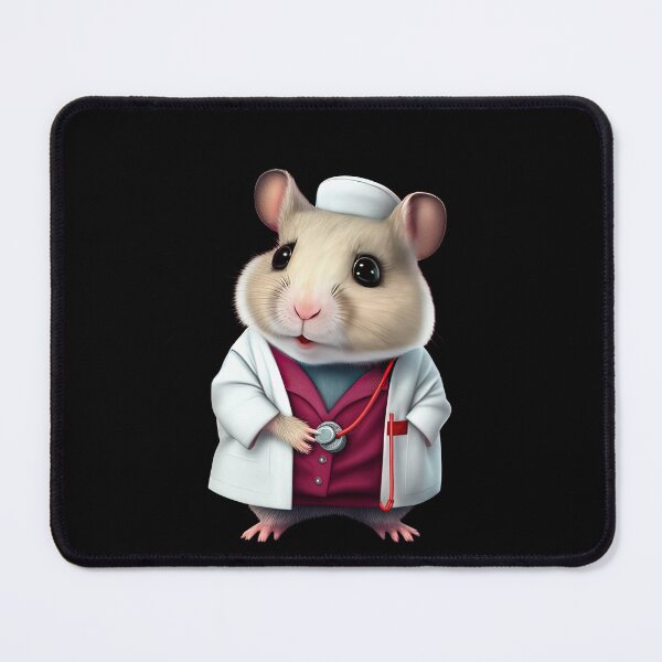 Item preview, Doctor hamster designed and sold by AnimalArtPhotos.