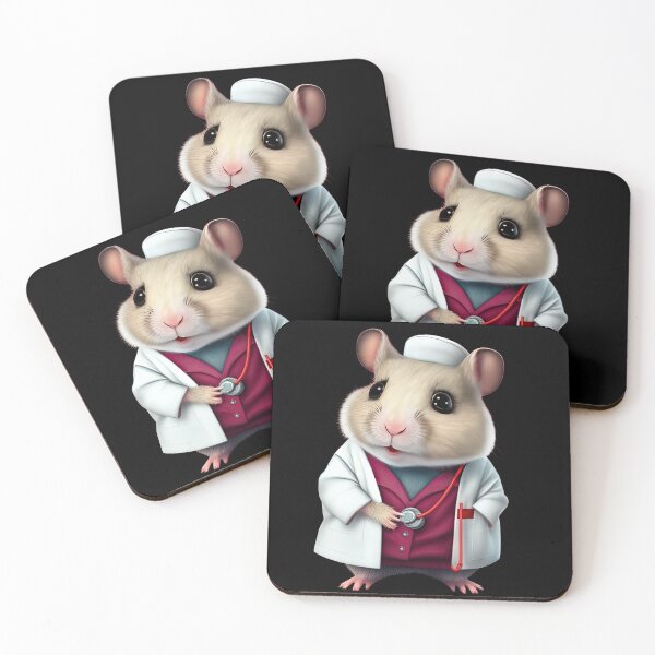 Item preview, Doctor hamster designed and sold by AnimalArtPhotos.