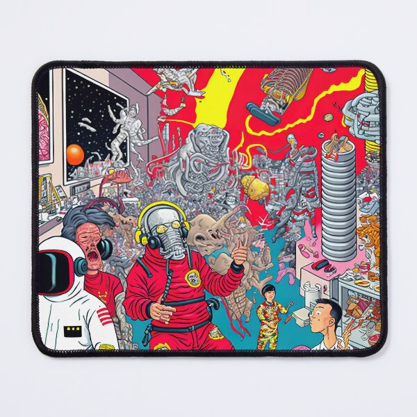 Item preview, Monks in space designed and sold by osssoconcept.