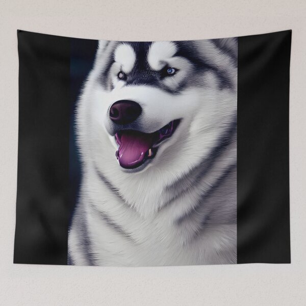 Aperçu de l'œuvre Husky sibérien roi gros chien #19 créée et vendue par supeart.