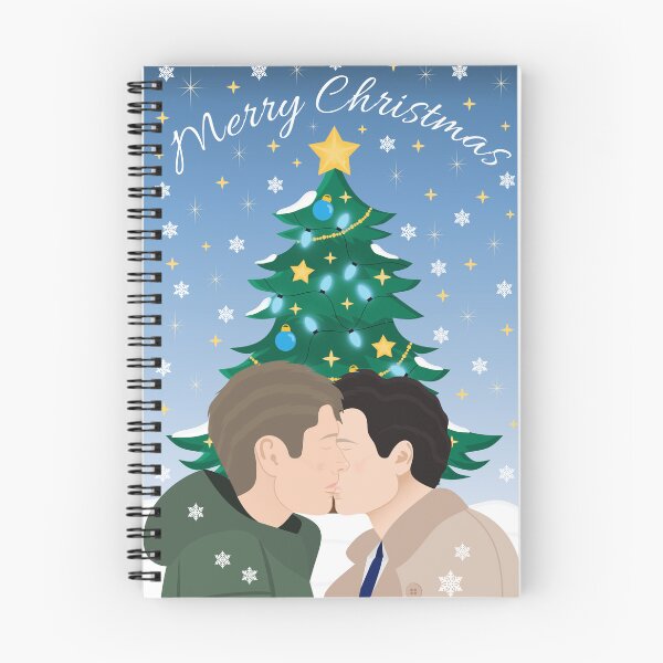 Aperçu de l'œuvre Baiser de Noël Destiel créée et vendue par pomeranianshop.