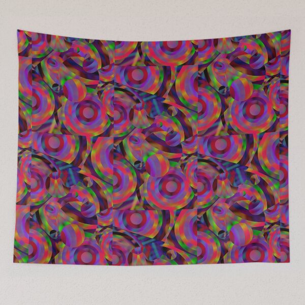 Item preview, shimmering swirls and twirls  designed and sold by neonmoonwaves.