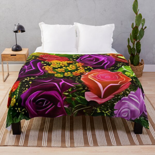 Aperçu de l'œuvre Bouquet de fleurs fantaisie créée et vendue par The Love Quill.