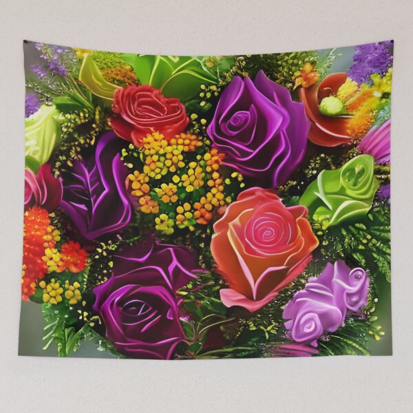Item preview, Fantasy Flower Bouquet designed and sold by The Love Quill.