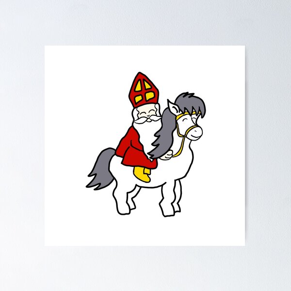 Item preview, Sint op paardje  designed and sold by Krissys-Art.