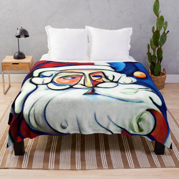 Item preview, Santa Claus in the Style of Cubism #2 designed and sold by OddUnderground.