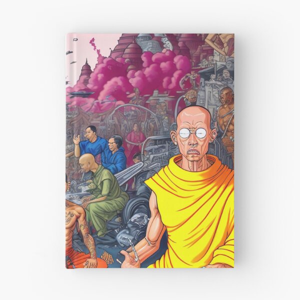 Item preview, Monks in space designed and sold by osssoconcept.
