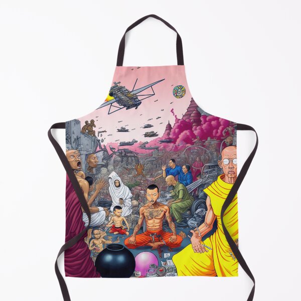 Item preview, Monks in space designed and sold by osssoconcept.