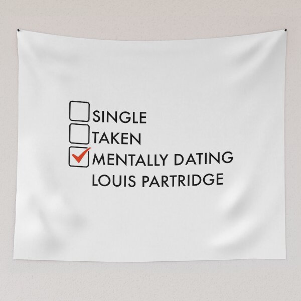 Item preview, Mentally Dating Louis Partridge designed and sold by PG Illustration.