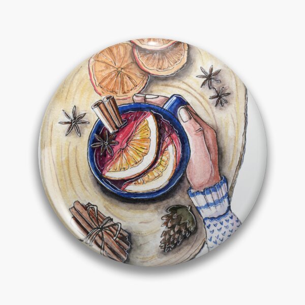 Item preview, Mulled wine in a cup designed and sold by Yulchikdesign.