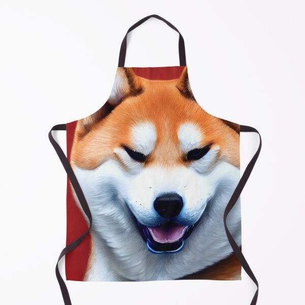 Artikelvorschau, Shiba Inu-Porträt - Hundekunstgemälde #37 entworfen und verkauft von supeart.