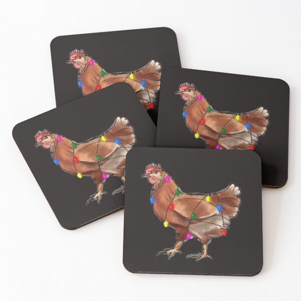 Item preview, christmas chicken farm christmas chicken chicken ornament christmas gift chicken gift designed and sold by Sophistical.